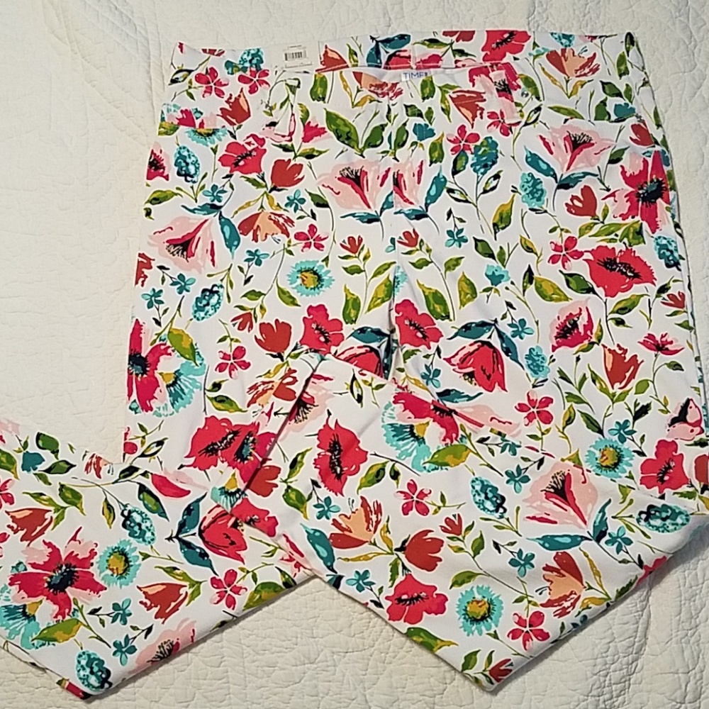 Floral jeggings